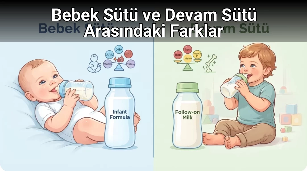 Bebek Sütü ve Devam Sütü Arasındaki Farklar